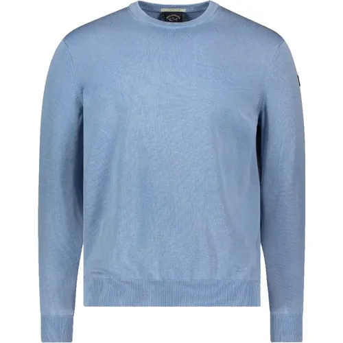 Round neck knitwear , male, Sizes: 2XL, M, L - PAUL & SHARK - Modalova