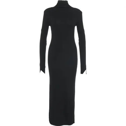 Schwarzes Kleid Aw24 , Damen, Größe: M - Thom Krom - Modalova