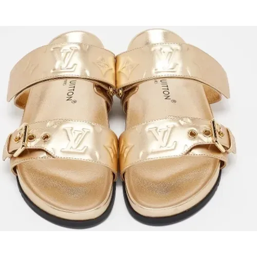 Pre-owned Leder sandals - Louis Vuitton Vintage - Modalova