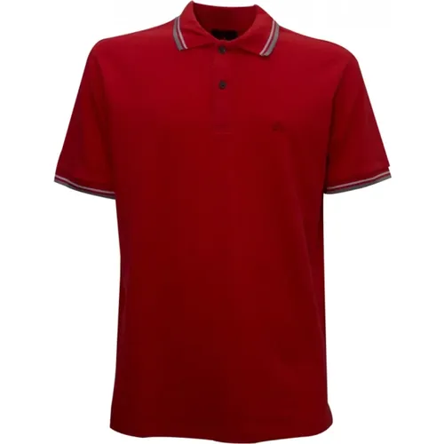 Rotes Baumwoll-Polo-Shirt NEW Medinilla , Herren, Größe: XL - Peuterey - Modalova