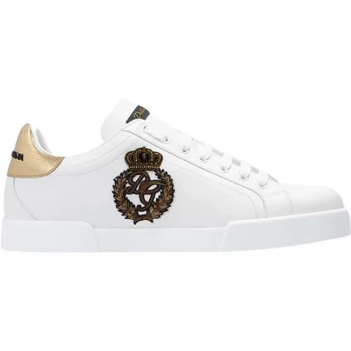 ‘Portofino’ Sneakers , Herren, Größe: 45 EU - Dolce & Gabbana - Modalova