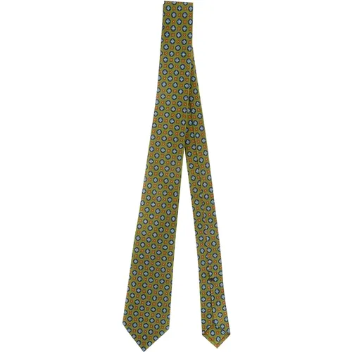 Sophisticated Yellow Tie for Men , male, Sizes: ONE SIZE - Petronius 1926 - Modalova