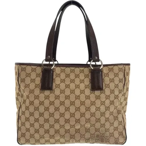 Pre-owned Canvas totes , female, Sizes: ONE SIZE - Gucci Vintage - Modalova