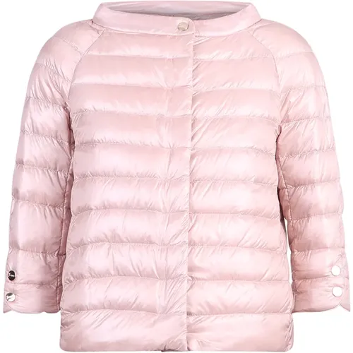 Nylon Padded Cape Jacket , female, Sizes: 2XS, S, 2XL, XS, L, M, XL - Herno - Modalova