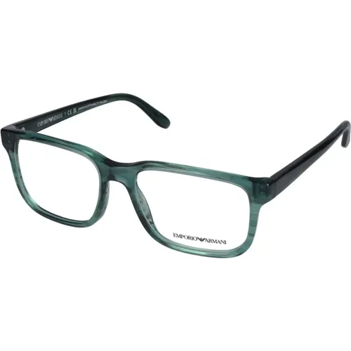 Stilvolle Brille 0Ea3218 , Herren, Größe: 55 MM - Emporio Armani - Modalova