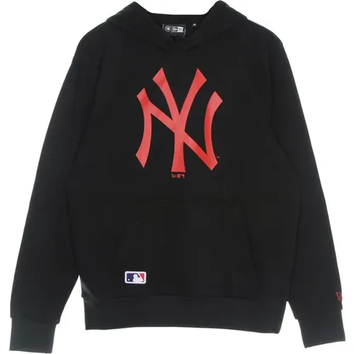 MLB Saisonales Team Logo Hoodie , Herren, Größe: S - new era - Modalova