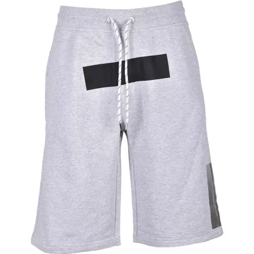 Baumwoll-Bermuda-Shorts , Herren, Größe: M - Bikkembergs - Modalova