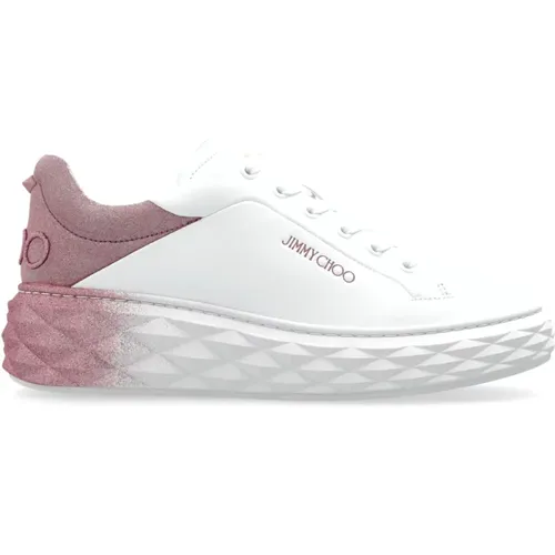 Diamantsneaker , Damen, Größe: 36 1/2 EU - Jimmy Choo - Modalova