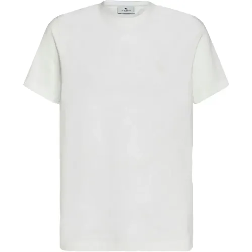 Paisley Print Cotton T-shirt , male, Sizes: L, 3XL - ETRO - Modalova