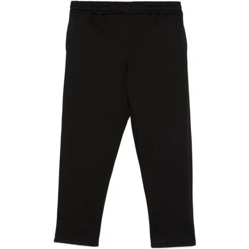 Schwarze Jerseyhose Elastischer Bund , Herren, Größe: M - Peuterey - Modalova