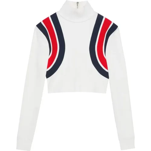 Cruise Turtleneck with Signature Web Detailing , female, Sizes: L - Gucci - Modalova