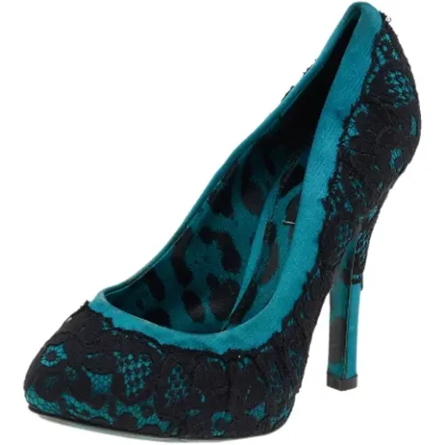 Pre-owned Lace heels , female, Sizes: 2 UK - Dolce & Gabbana Pre-owned - Modalova