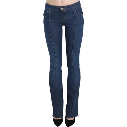 Low Waist Boot Cut Denim Pants Jeans , female, Sizes: L - Just Cavalli - Modalova
