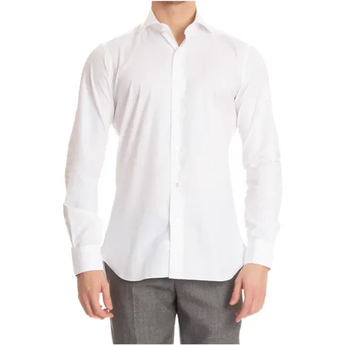 Classic Cotton Shirt , male, Sizes: 3XL, 2XL - Barba - Modalova