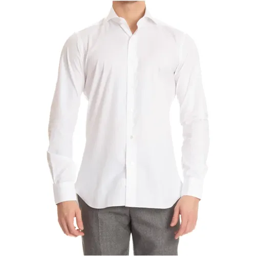 Classic Cotton Shirt , male, Sizes: 3XL, 2XL, M - Barba - Modalova