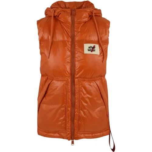 Adjustable Hooded Jacket with Side Pockets , male, Sizes: S, L, M - Afterlabel - Modalova