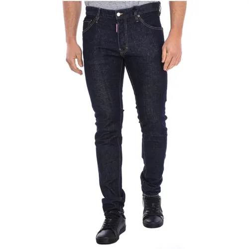 Slim-fit Jeans , Herren, Größe: 2XL - Dsquared2 - Modalova