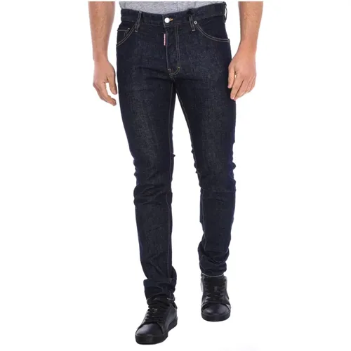 Slim-fit Jeans , male, Sizes: 3XL, 2XL, XL, L, S, 4XL, M - Dsquared2 - Modalova