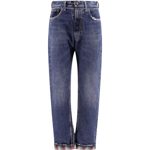 Jeans Aw23 Five-Pocket Zip Closure , male, Sizes: W31, W30 - Maison Margiela - Modalova