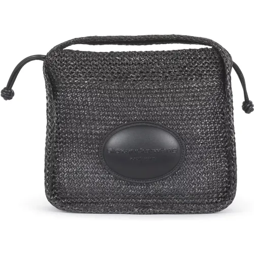 Schwarze Kleine Tasche Ryan , Damen, Größe: ONE Size - alexander wang - Modalova