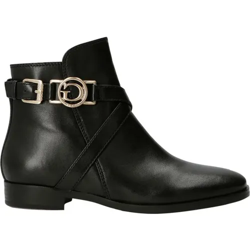 Schwarze Damen Stiefeletten , Damen, Größe: 41 EU - Guess - Modalova