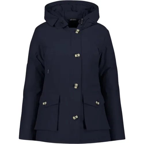 Dunkelblaue Winterparka , Damen, Größe: S - Airforce - Modalova