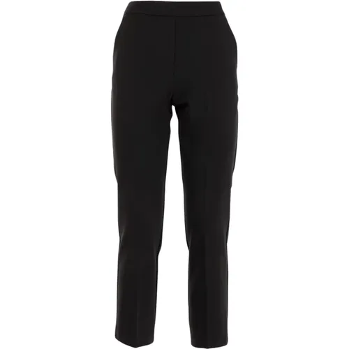 Elegant Summer Crepe Pants , female, Sizes: S, 2XS - pinko - Modalova