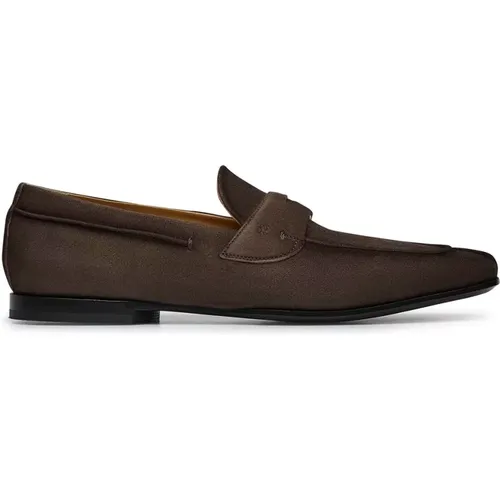 Flat shoes Dark , male, Sizes: 6 UK, 10 UK, 9 UK, 8 UK, 7 UK - Fabi - Modalova