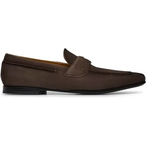 Flat shoes Dark , male, Sizes: 9 UK, 9 1/2 UK - Fabi - Modalova