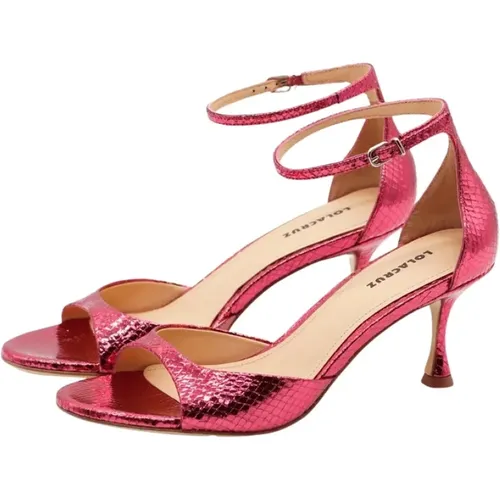 Petrina Fuchsia Sandalen , Damen, Größe: 36 EU - Lola Cruz - Modalova