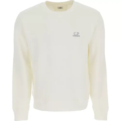Weiße Pullover für Männer , Herren, Größe: XL - C.P. Company - Modalova