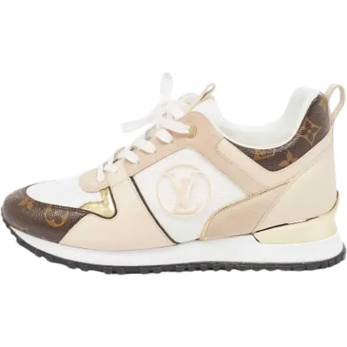 Pre-owned Coated canvas sneakers , female, Sizes: 7 UK - Louis Vuitton Vintage - Modalova