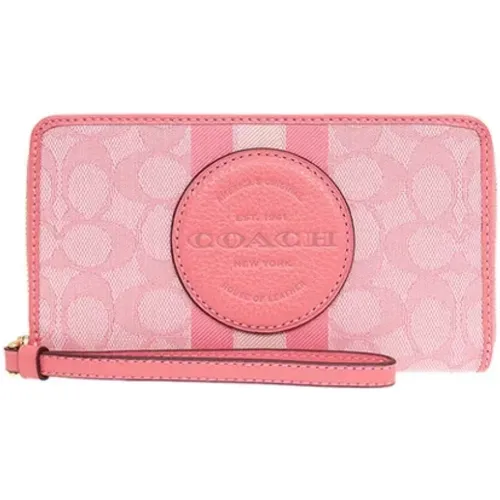 Pre-owned Canvas wallets , female, Sizes: ONE SIZE - Coach Pre-owned - Modalova