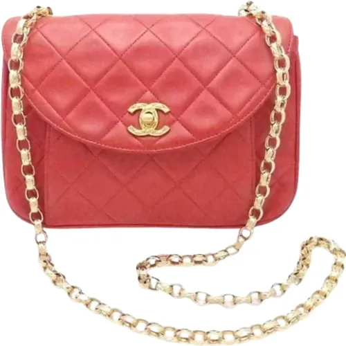 Pre-owned Leather chanel-bags , female, Sizes: ONE SIZE - Chanel Vintage - Modalova