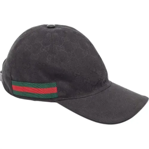 Pre-owned Canvas hats , male, Sizes: ONE SIZE - Gucci Vintage - Modalova