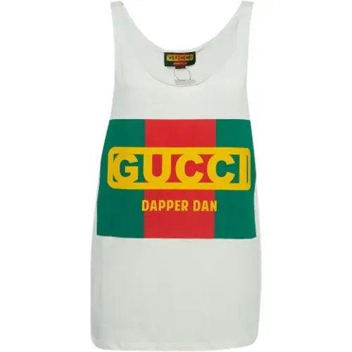 Pre-owned Cotton tops , female, Sizes: XS - Gucci Vintage - Modalova