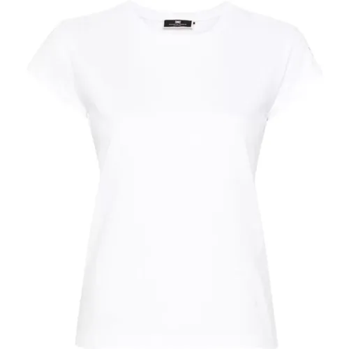 Bestickter Monogramm Pullover,T-Shirts - Elisabetta Franchi - Modalova