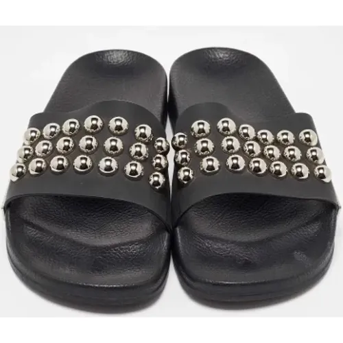 Pre-owned Rubber sandals , female, Sizes: 6 UK - Sergio Rossi Pre-owned - Modalova