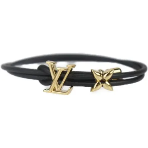 Pre-owned Leather bracelets , female, Sizes: ONE SIZE - Louis Vuitton Vintage - Modalova