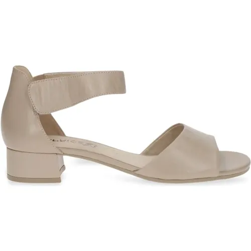 Nappa elegant open sandals , female, Sizes: 3 UK, 5 UK, 4 1/2 UK, 4 UK, 7 1/2 UK, 6 UK, 5 1/2 UK, 7 UK - Caprice - Modalova