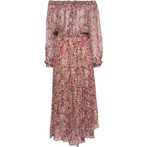 Fuchsia Long Dress , female, Sizes: L - Isabel Marant Étoile - Modalova