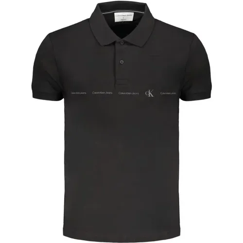 Cotton Polo Shirt , male, Sizes: M - Calvin Klein - Modalova