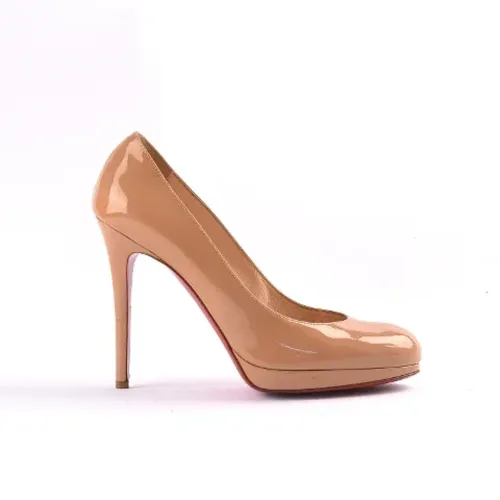 Pre-owned Leather heels , female, Sizes: 5 UK - Christian Louboutin Pre-owned - Modalova