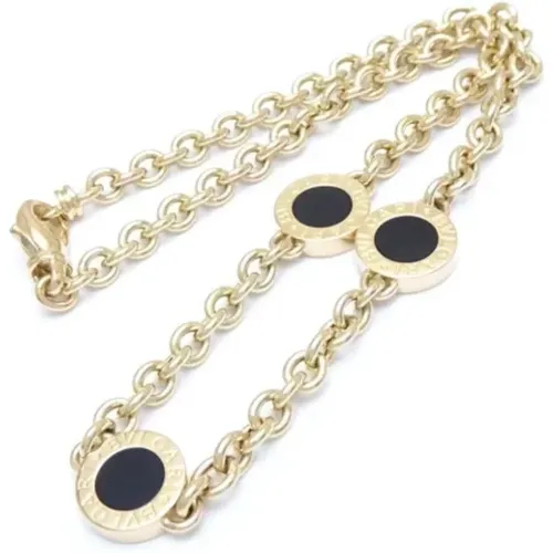 Pre-owned Gold necklaces , female, Sizes: ONE SIZE - Bvlgari Vintage - Modalova