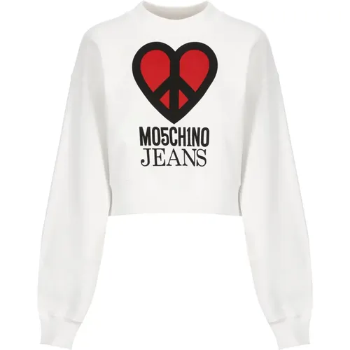 Sweatshirts , Damen, Größe: M - Moschino - Modalova