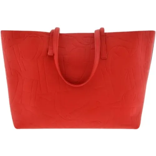 Leather Shopping Bag Swing , female, Sizes: ONE SIZE - Carolina Herrera - Modalova