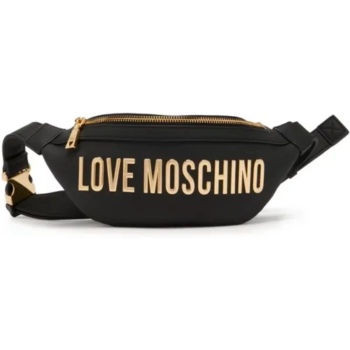 Schwarze Taschen für stilvolle Outfits , Damen, Größe: ONE Size - Love Moschino - Modalova