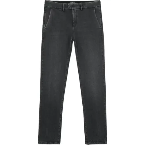 Regular Denim Jeans with Button Closure , male, Sizes: W36 - Dondup - Modalova