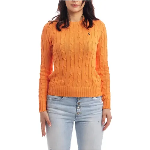 Pullover mit Rundhalsausschnitt , Damen, Größe: XS - Polo Ralph Lauren - Modalova