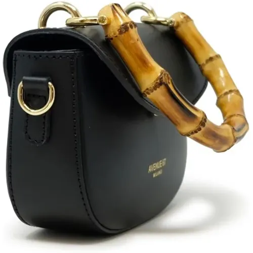 Leather Shoulder Bag Thea Ss24 , female, Sizes: ONE SIZE - Avenue 67 - Modalova